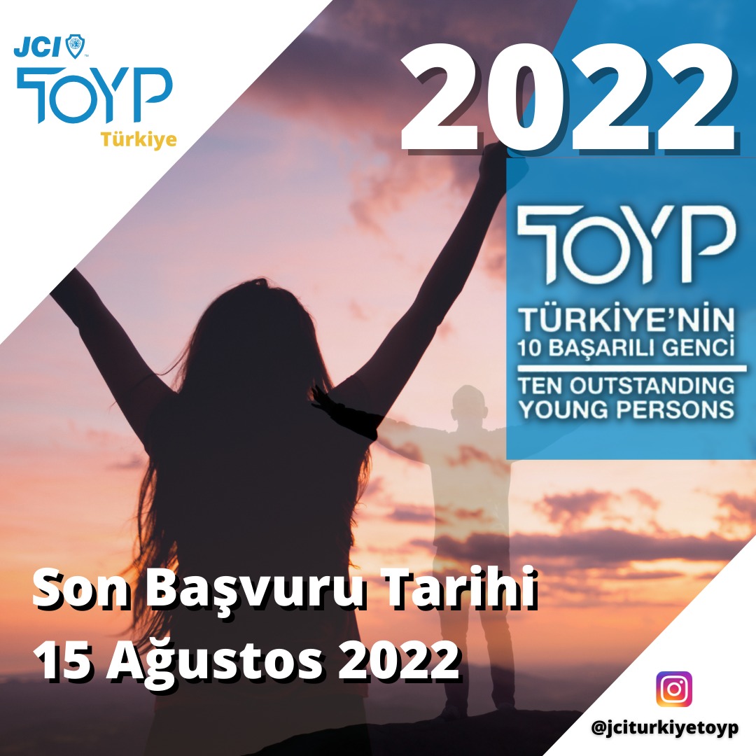 Türkiye'nin On Başarılı Genci (TOYP) Başvuruları Başladı