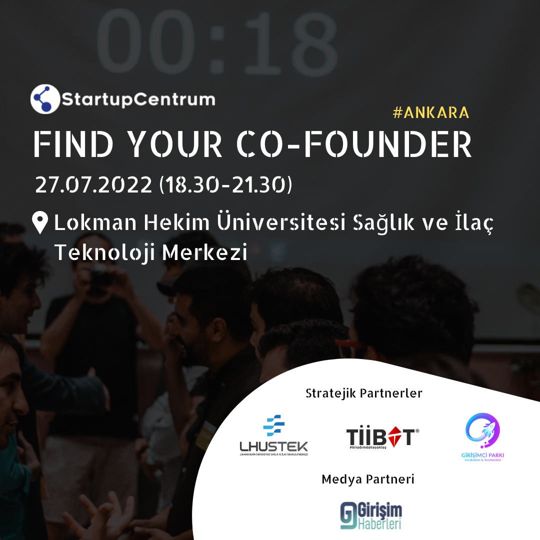 Find Your Co-Founder Ankara'da