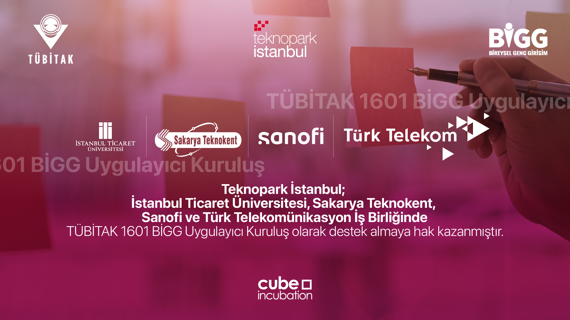 BİGG Cube Incubation ile Girişimcilere Tam Destek!